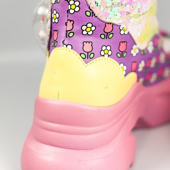 Irregular Choice x Sanrio Hello Kitty “You Brighten My Day” Sneakers – Size 39 - Picture 7 of 7